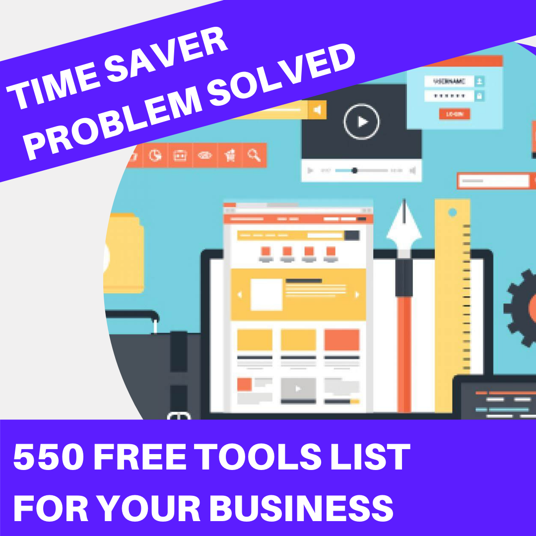I will share 550 free tools list for your online busi...
