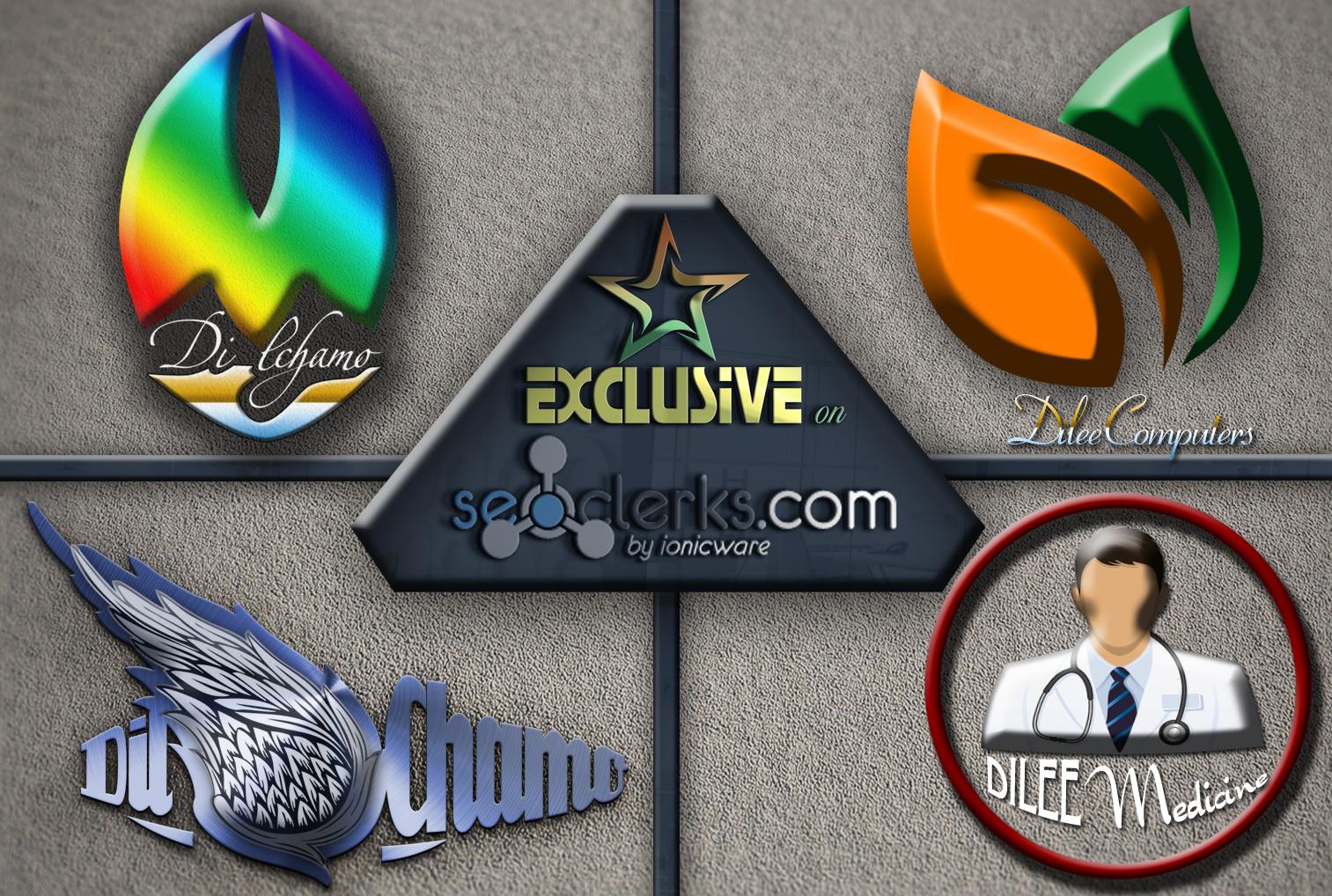 I will design a Professional creative 3d logo in 12 h...