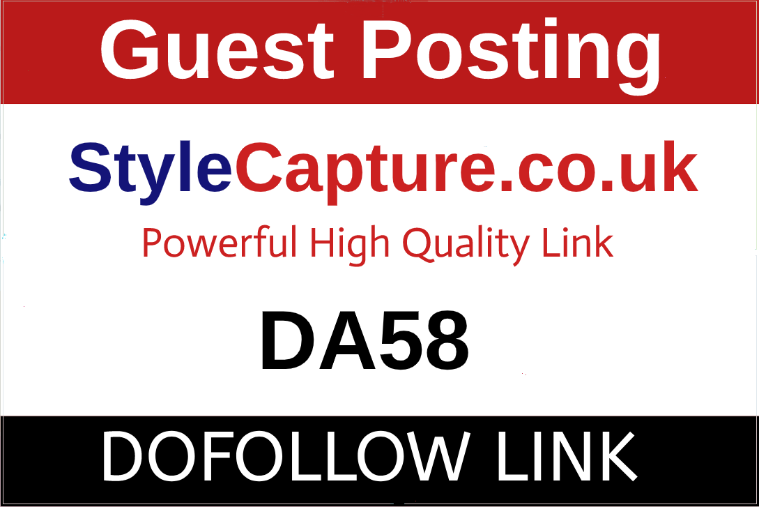 I will Guest Post On Style Capture, StyleCapture. co...
