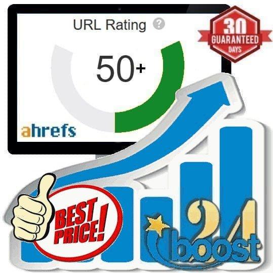 Increase your URL Rating to UR50+