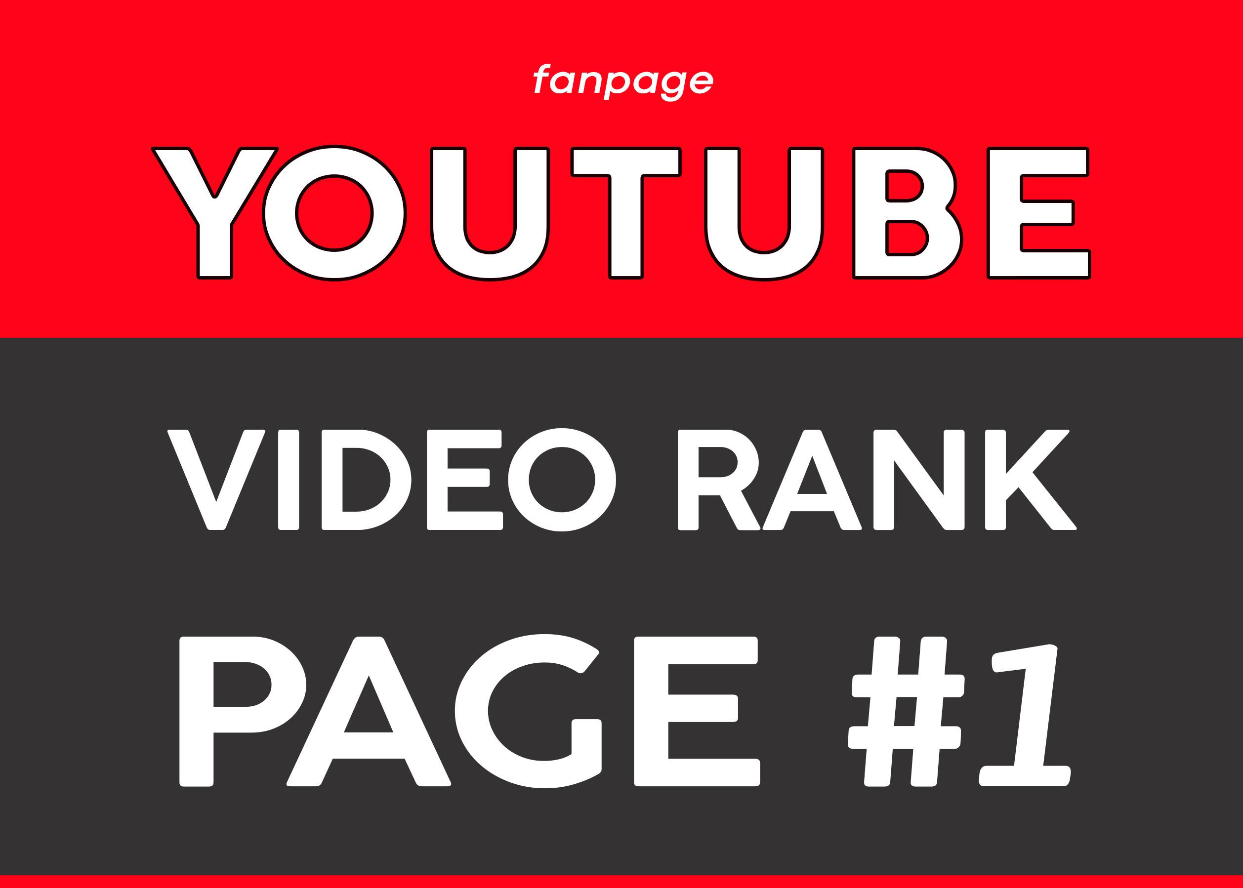 VIDEO RANKING TOP 1 PAGE ON YOUTUBE - BEST RESULT 202...