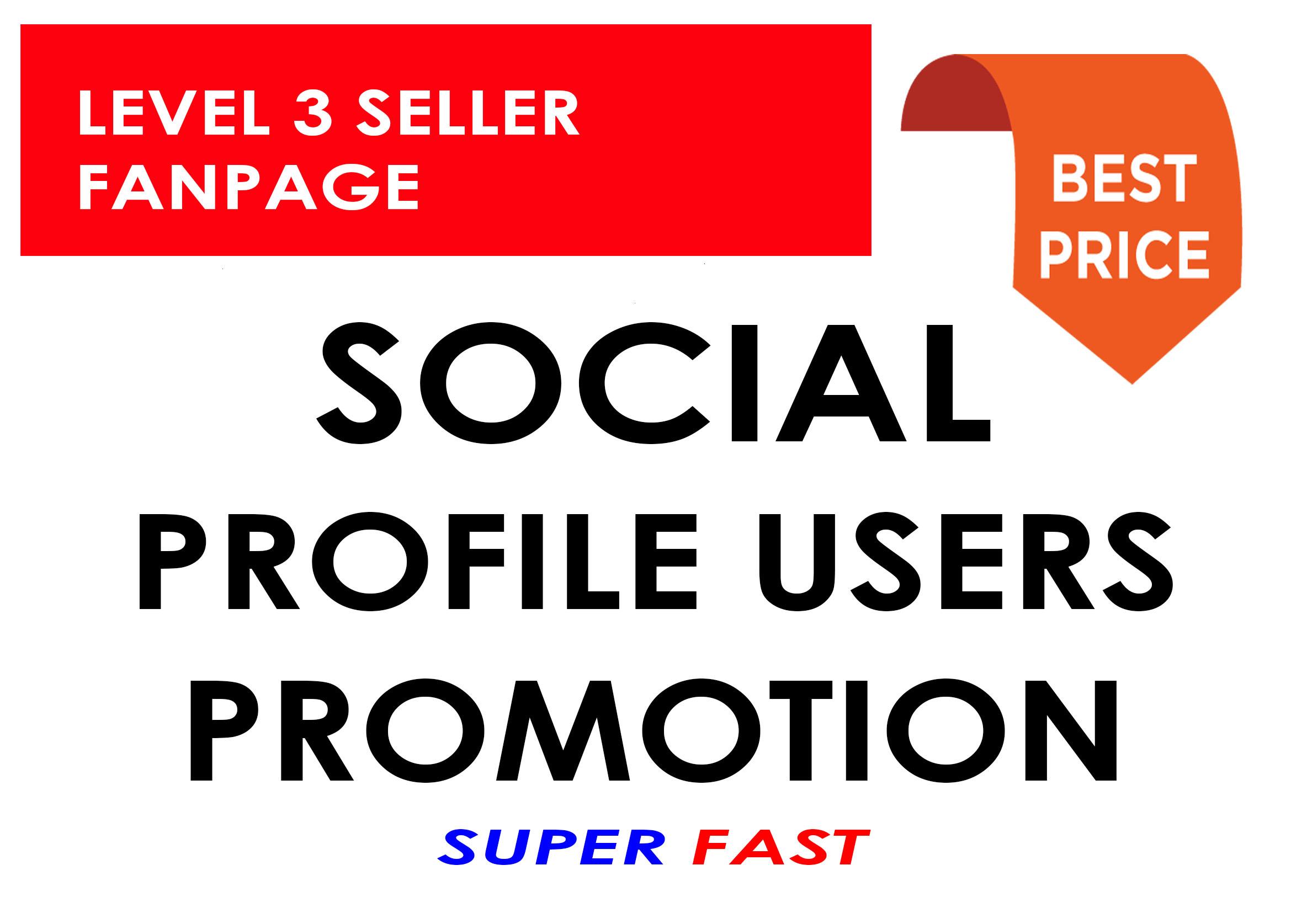 SOCIAL PROFILE USERS PROMOTION REAL ORGANIC AND INSTA...
