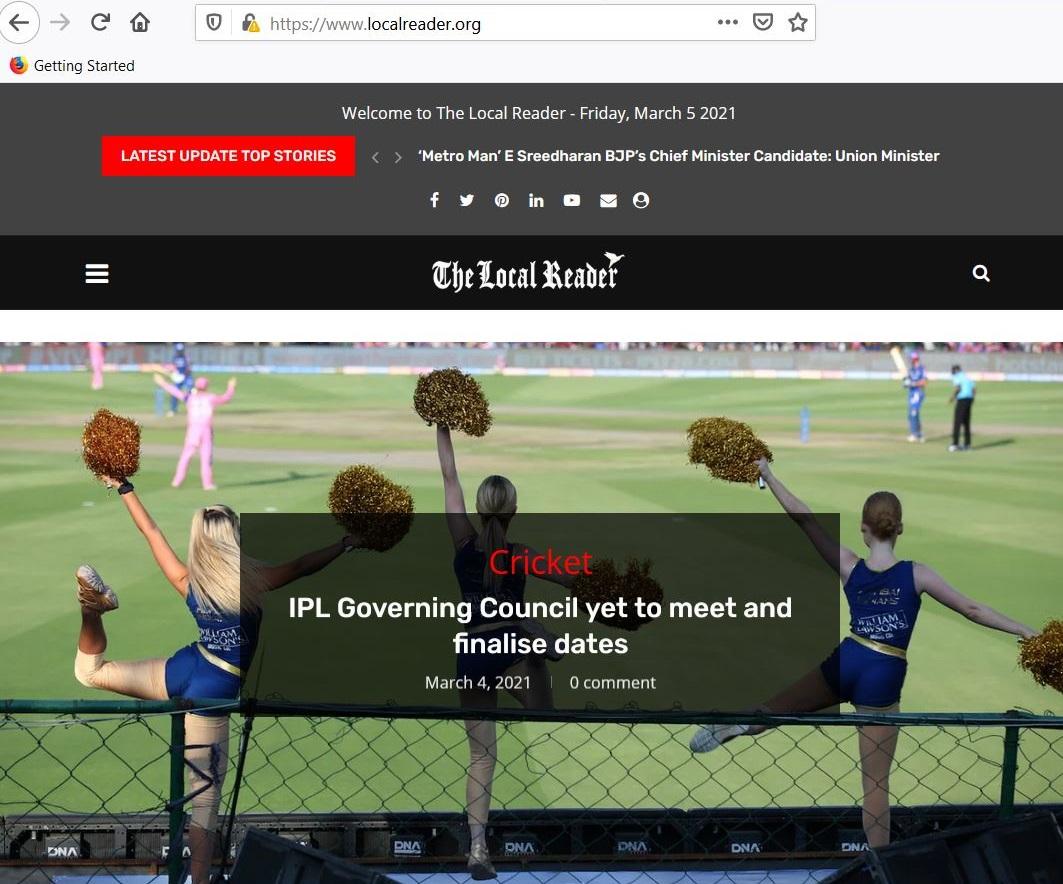 I will guest post on LocalReader. org, News press Re...