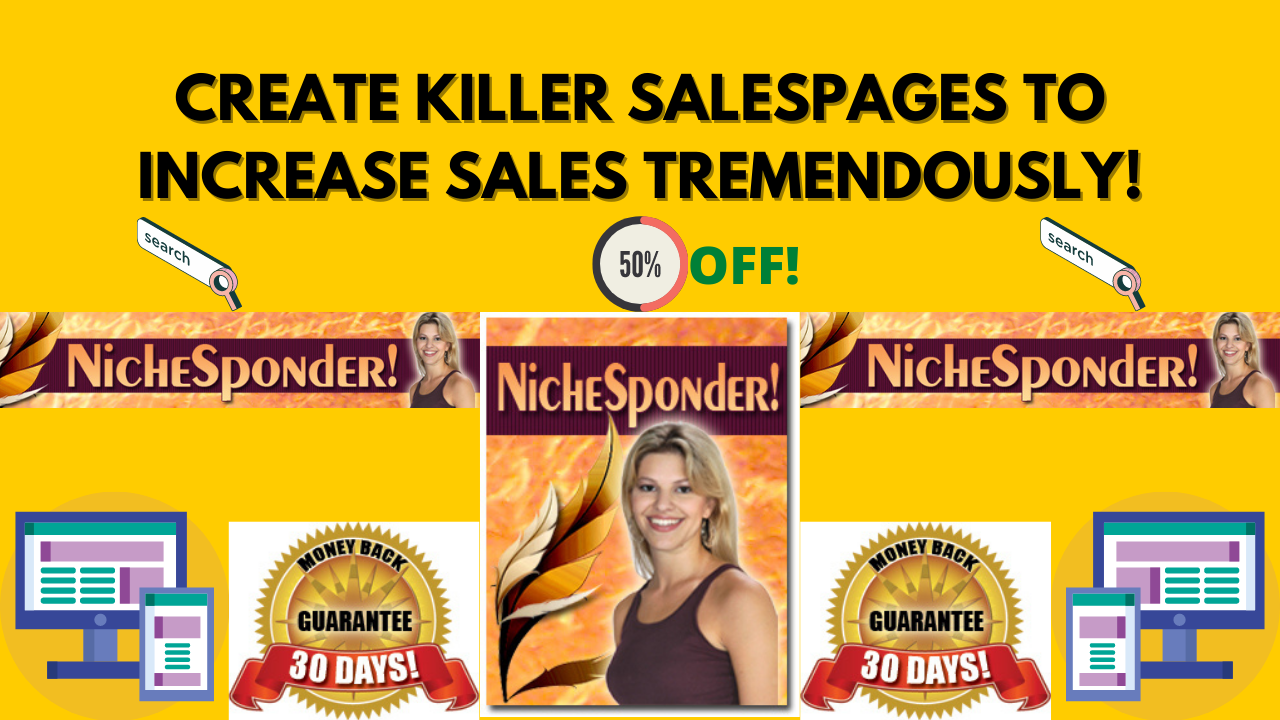 Niche Sponder - Create Killer Sales Pages & Incre...