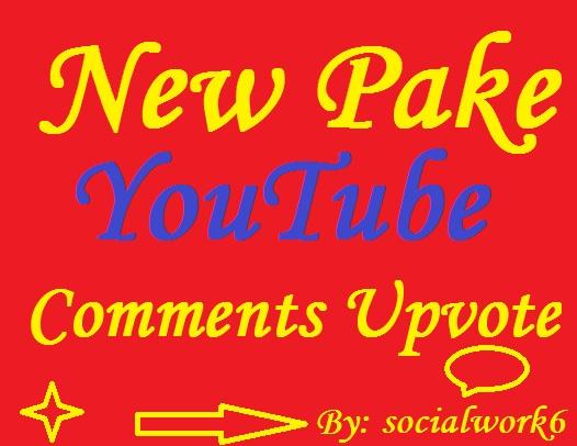 Real YouTube Comments Upvote On Your Videos