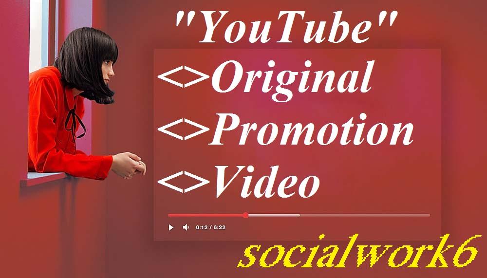 Manually Promotion Natural YouTube Video Via World Wi...