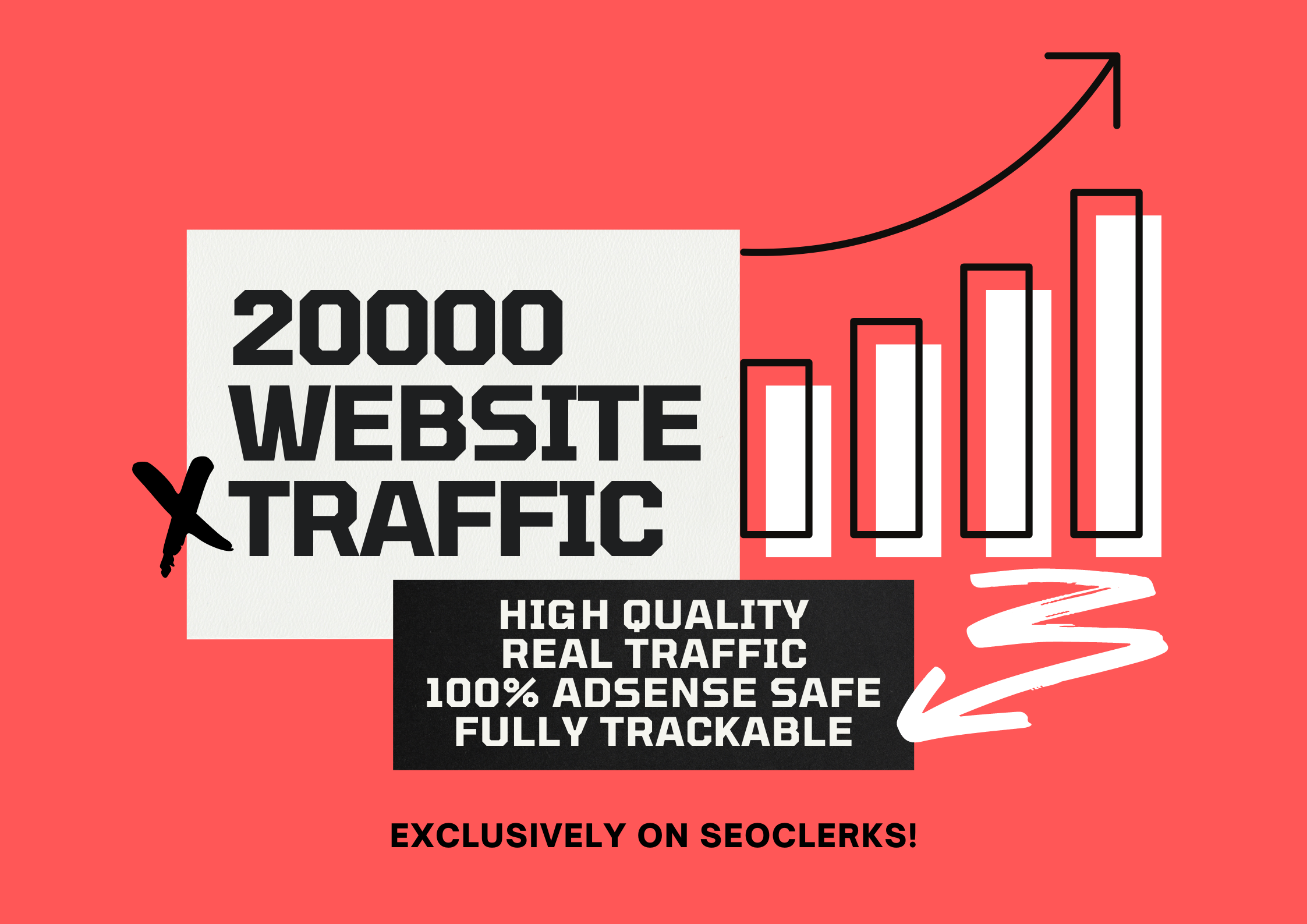 Send 20,000 High Quality Real Human Organic Traffic