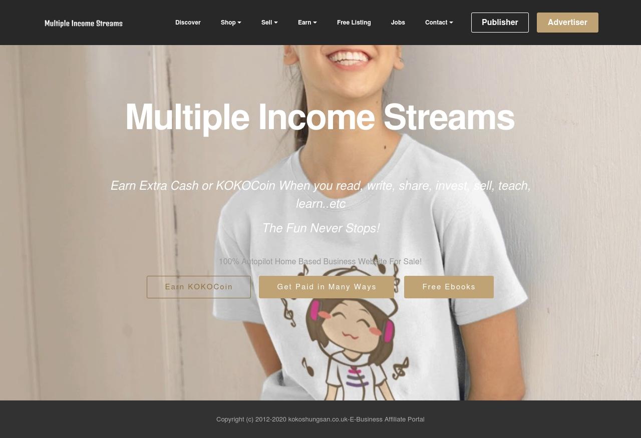 Autopilot Affiliate Website for sale Multi Income Str...