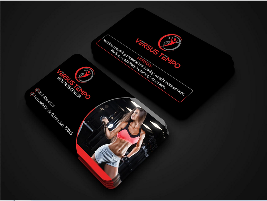 design professional minimalist and luxury business ca...