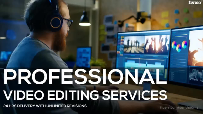 I Will Do Professional & Creative Video Editing P...