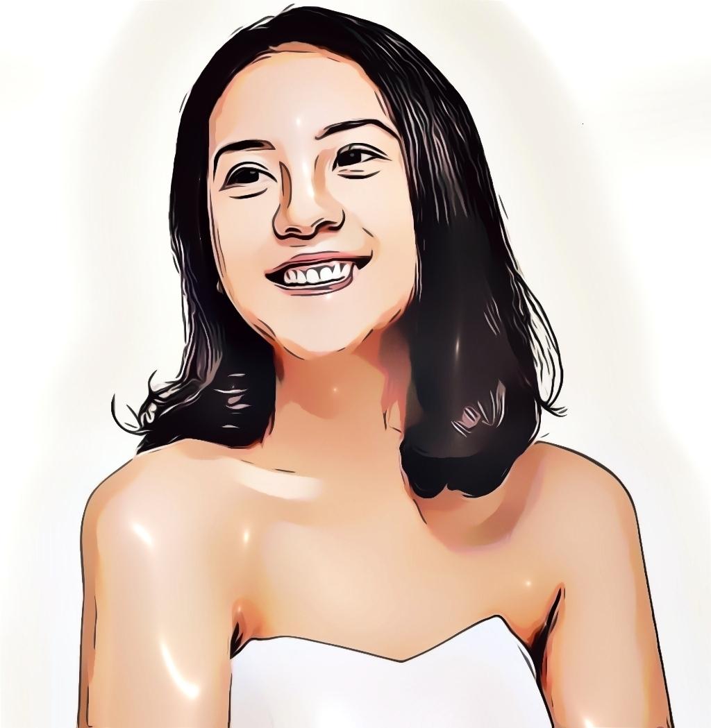 draw 3 vector illustration portrait cartoon art