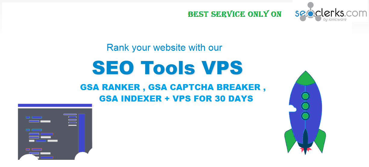 Windows Vps With Gsa Ranker + GSA Captcha Breaker + G...