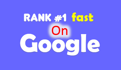 GOOGLE 1st PAGE very FAST - with extremely strong bac...