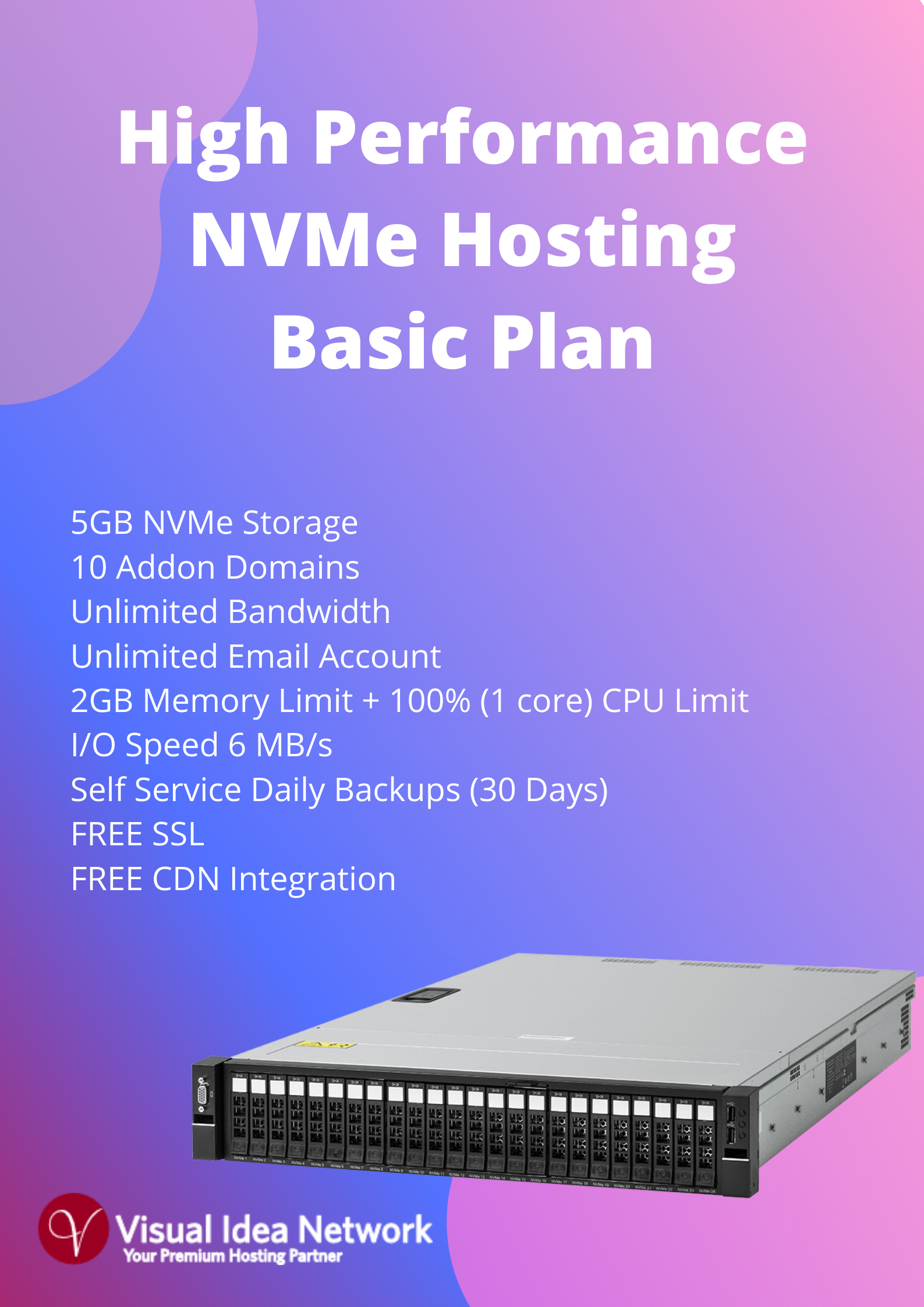 Austraria NVMe Hosting Basic Plan