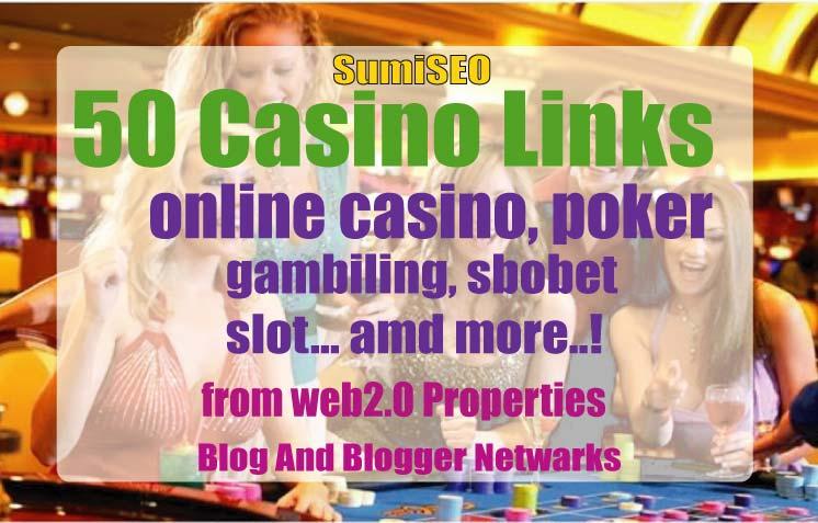 50 Casino Blog post- Casino / Gambling / Poker / Bett...