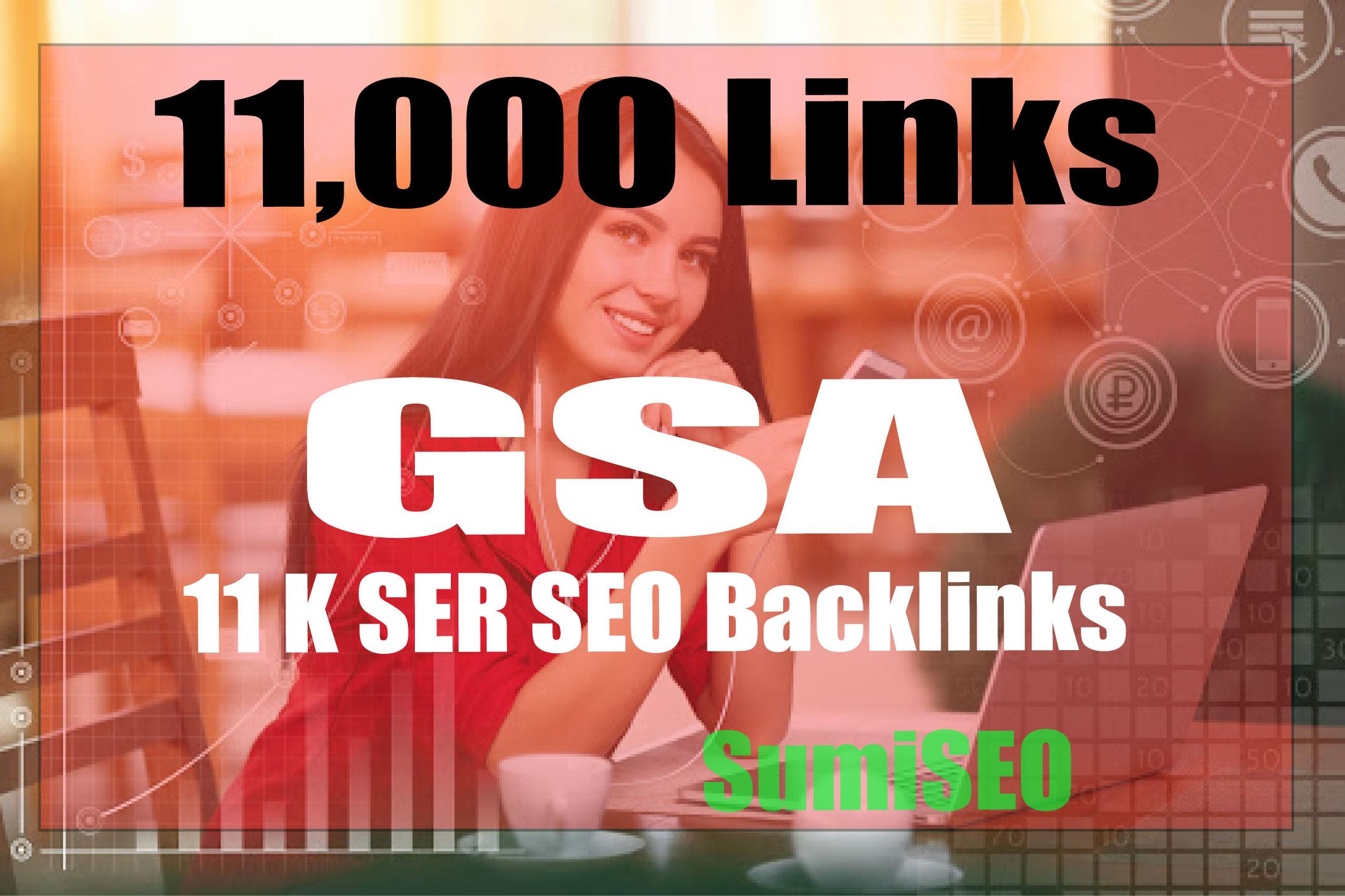 5 X Order- 11,000 GSA Backlinks & GSA Blast for Y...