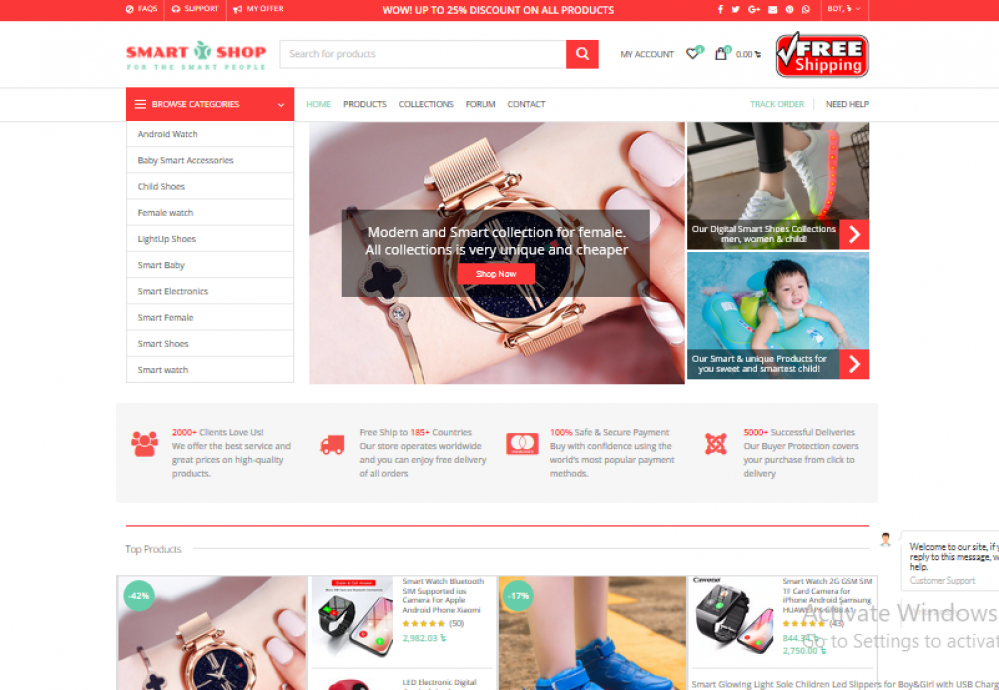 I will give premium ecommerce wordpres website
