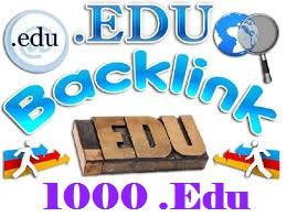 I will Get you 1000. EDU High Authority Backlink