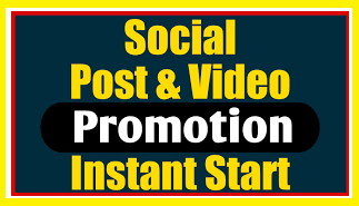 Social Photo And Video Promotion Instant Start