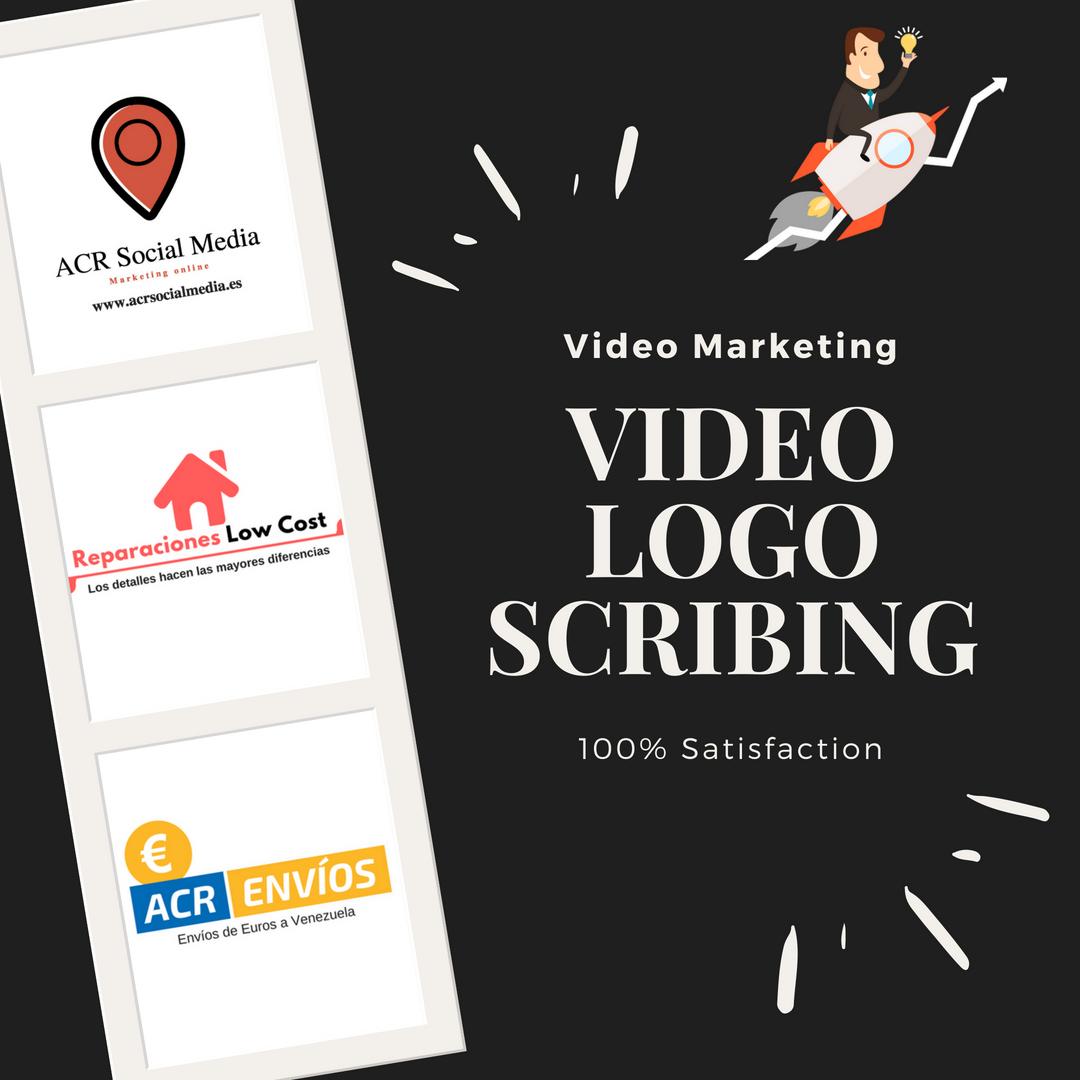 I'm going to make a video Logo scribing