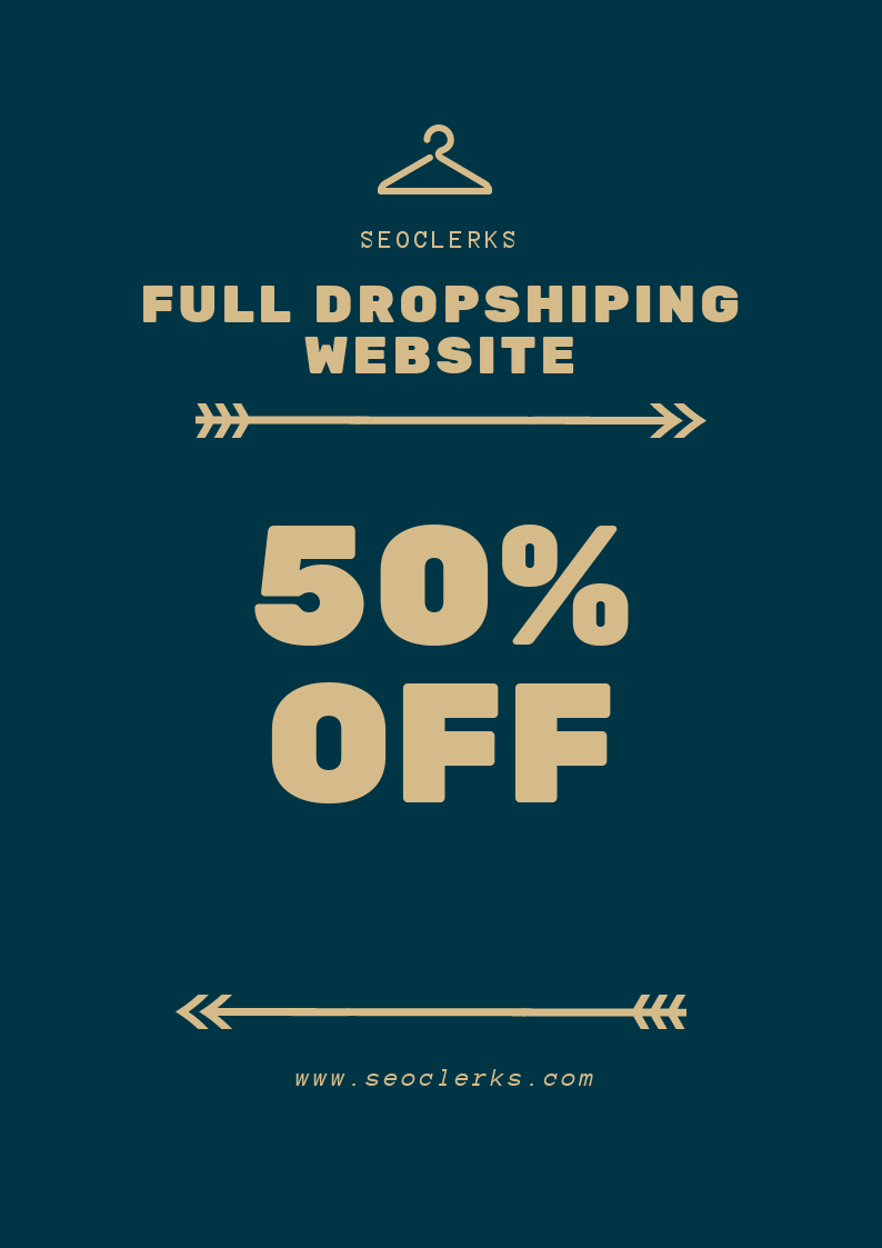 Full Dropshiping Website Create Customize and Aliexpr...