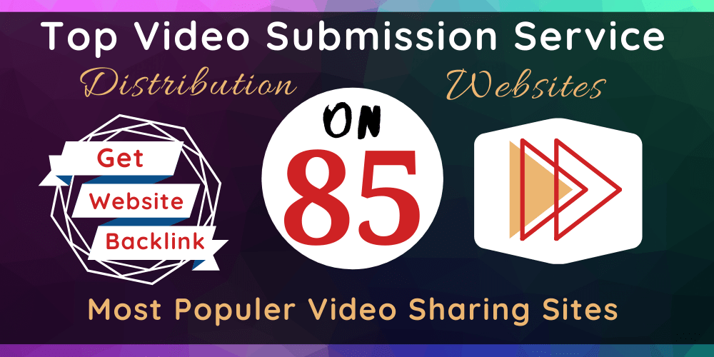 Make manual video submission on top 85 video sharing ...
