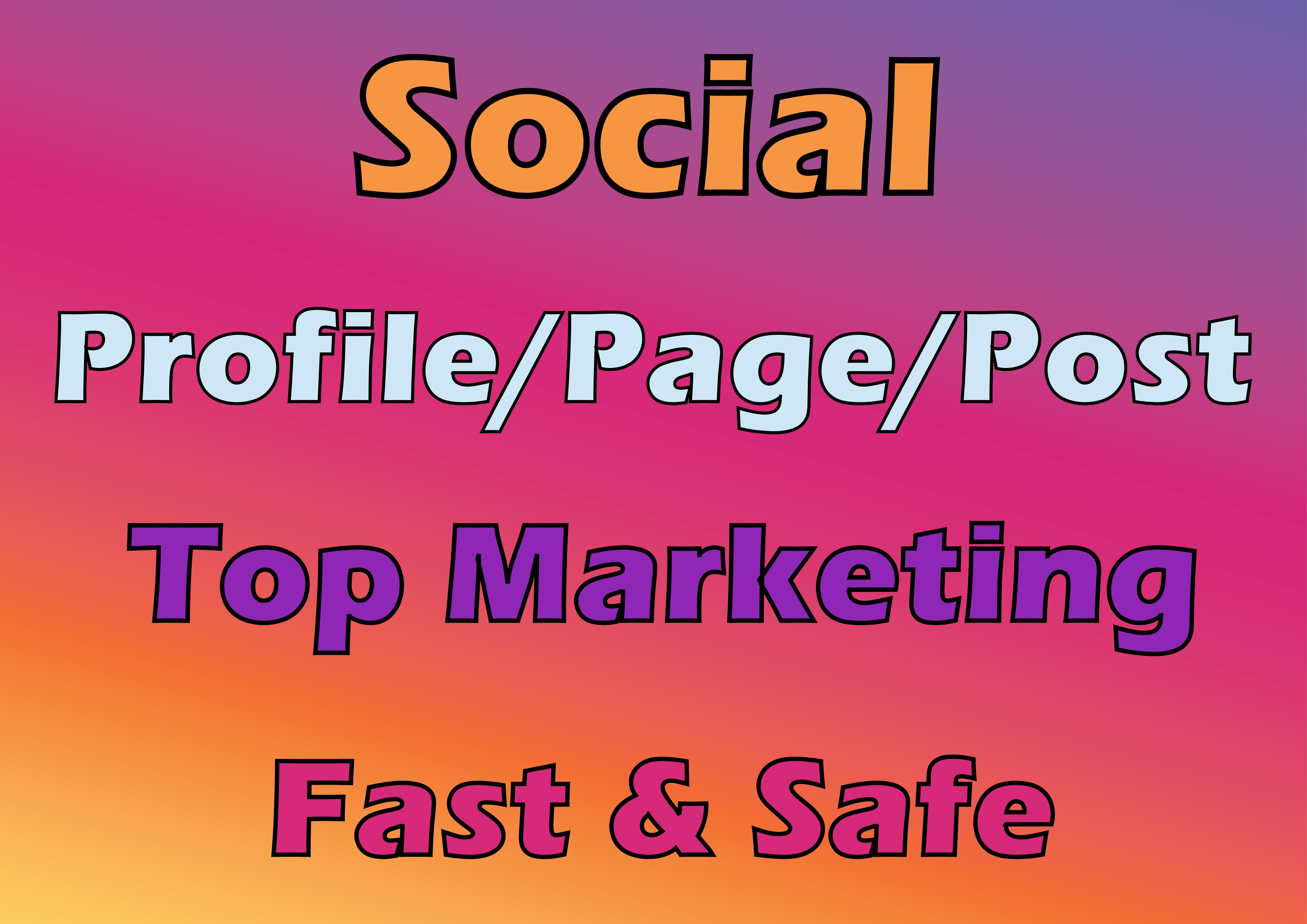 do Organic Social Profile Growth Marketing Fast