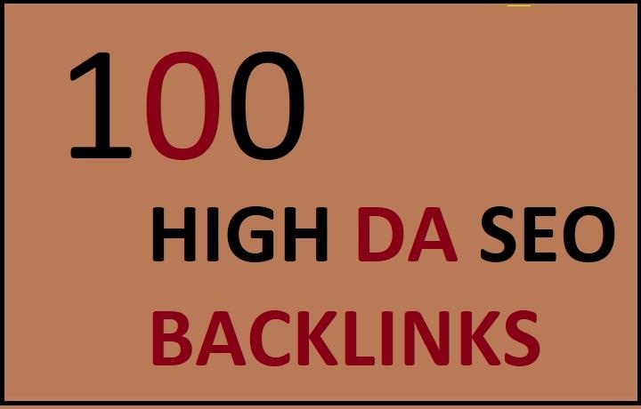 I will do 100 SEO backlinks, linkbuilding