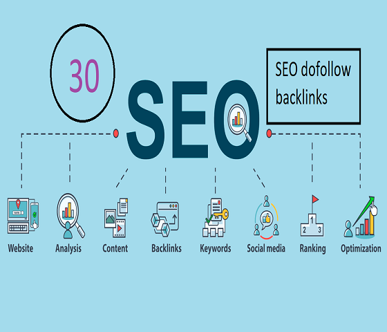 I will do 30 SEO dofollow backlinks, link building f...