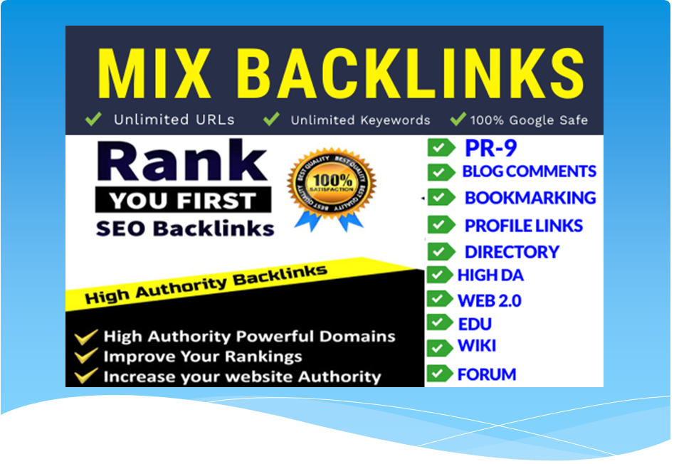 build Google Safe Mix SEO Backlinks are the fastest w...