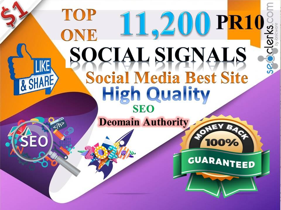 TOP No1 Social Media Best Site 11,200+ PR10 DA95 PA10...