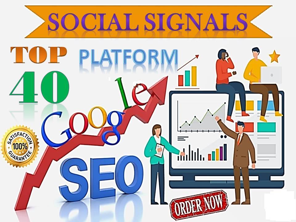 TOP 40 Sites Social Media Best Sites 81,000+ Mixed So...