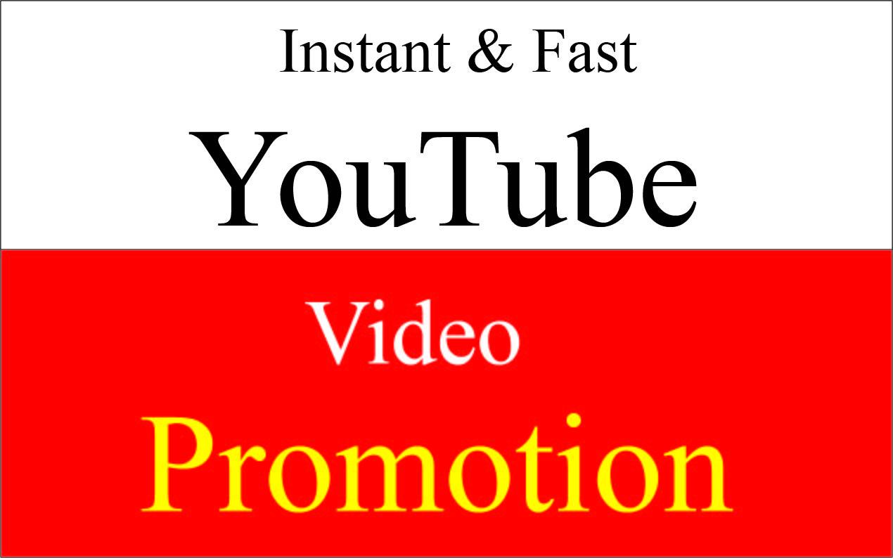 Get super fast Natural YouTube video promotion & ...