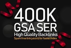 Create 400,000 Authority GSA SER Verified Backlinks