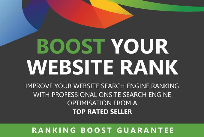 I will elevate your ranking, monthly SEO services wi...