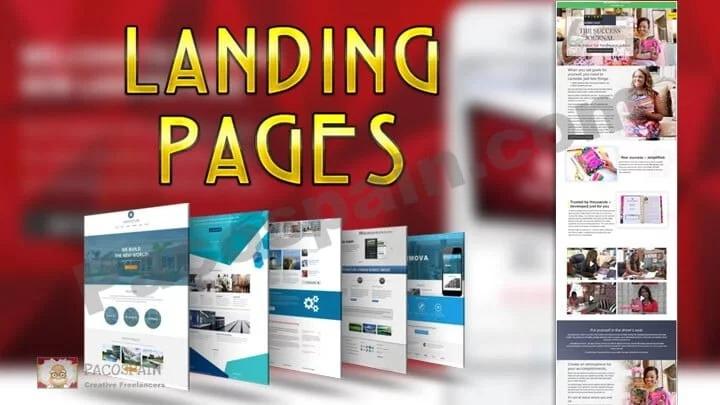 Design and create a high converting landing page