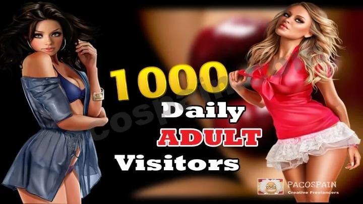Daily Adult Traffic To Your Website
