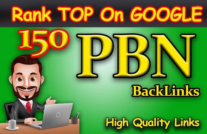 Create 150 DA 60+ High Quality PBN Links