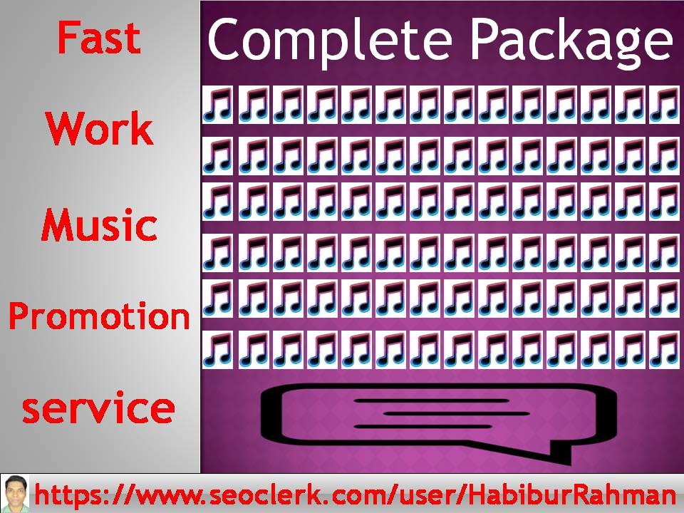 All work together music promotion in audio or song tr...