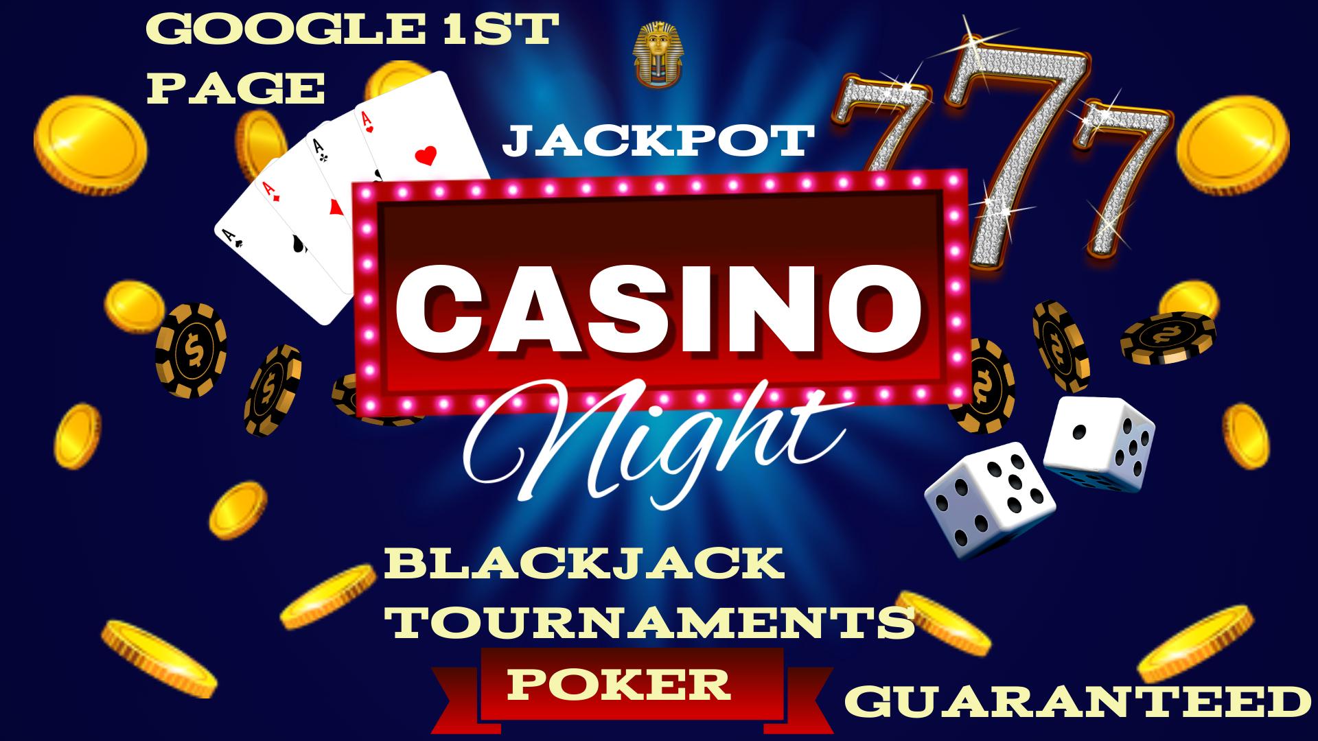 Guaranteed Rank for your Gambling Casino Website To T...