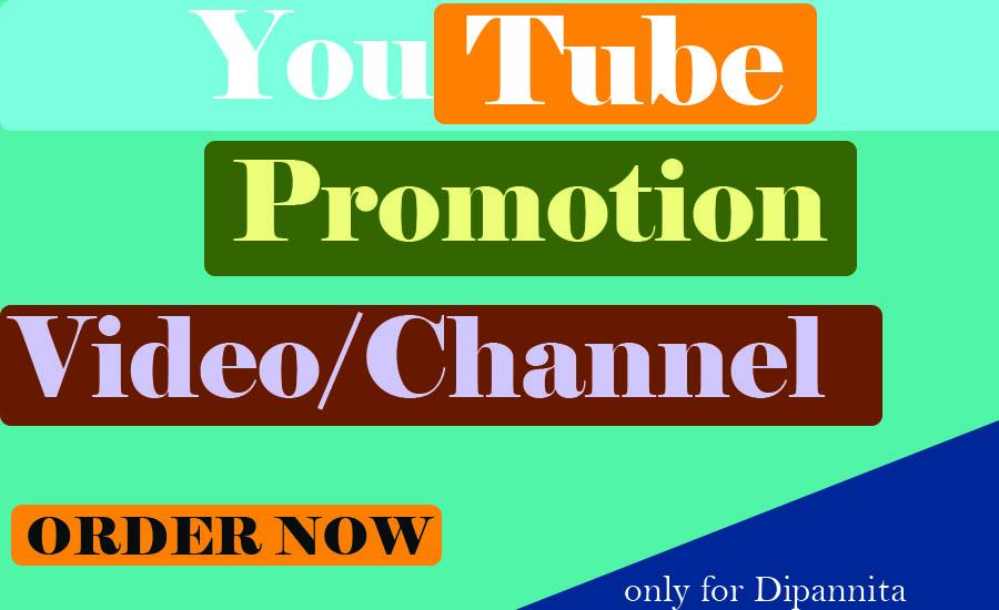 Youtube Promotion High-Quality Fully safe via social ...