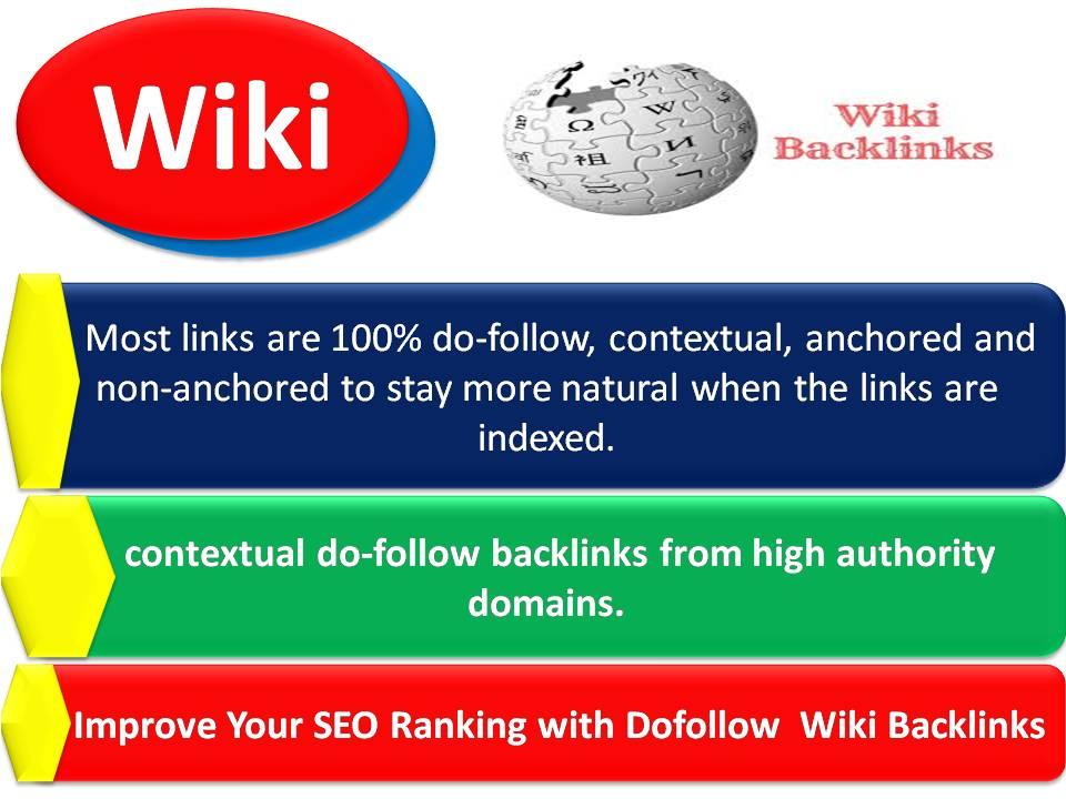 Improve Your SEO Ranking with 1000 Plus Dofollow Wiki...
