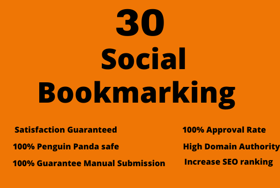 30 Bookmarking SEO Backlinks to boost your Website Ra...