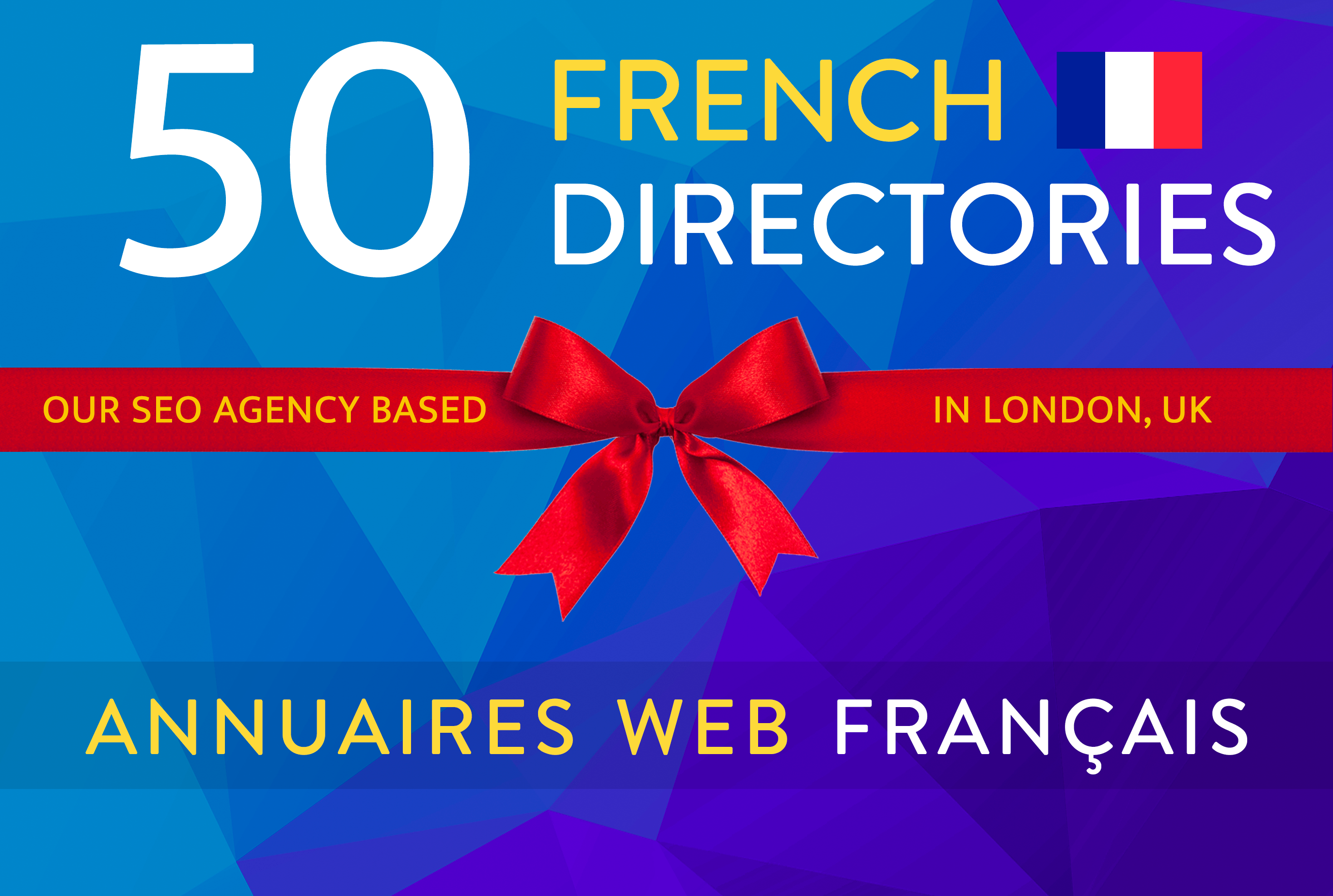 Manual submissions to 50 french francais directories ...