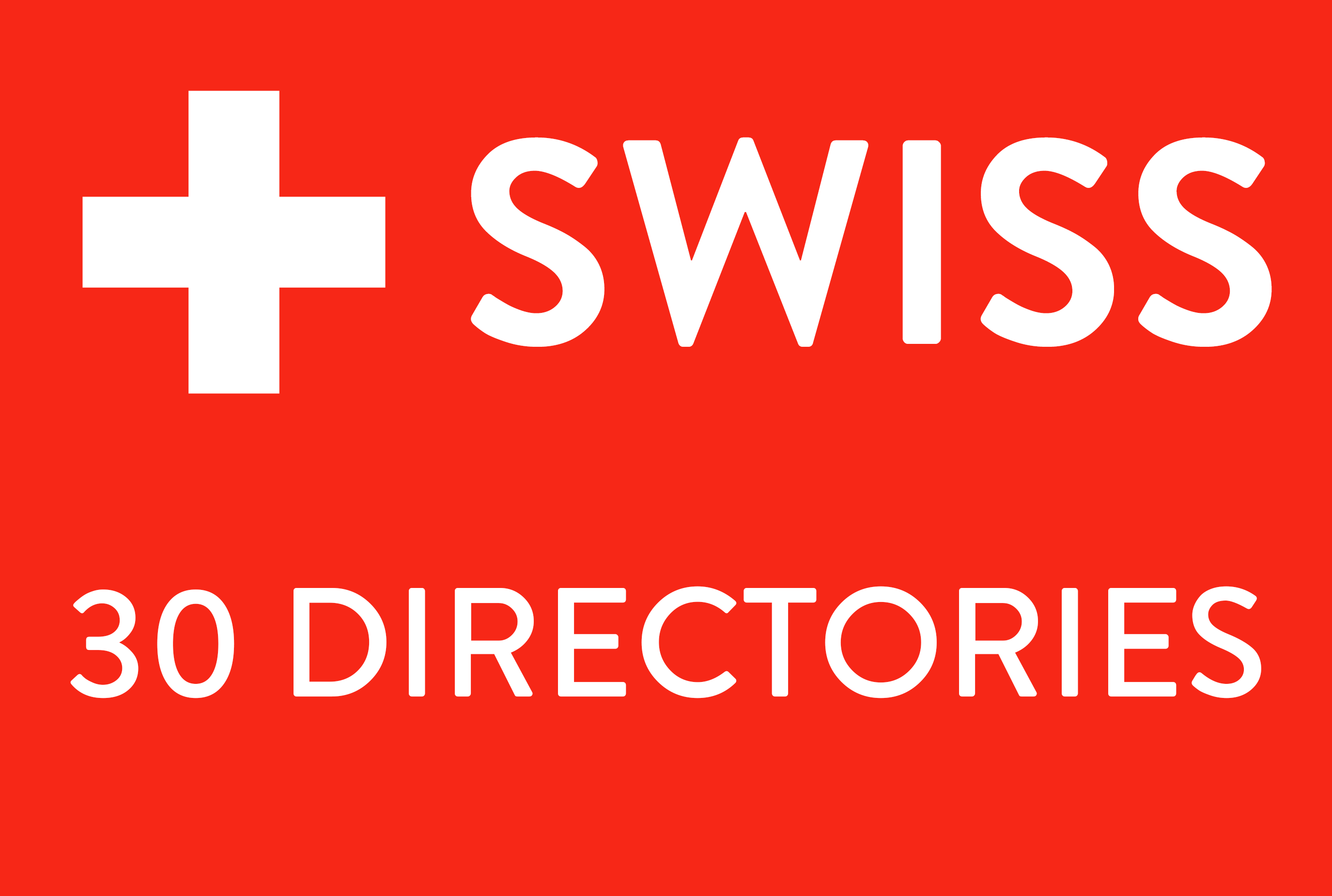 Manual submissions to 30 swiss schweizer business dir...