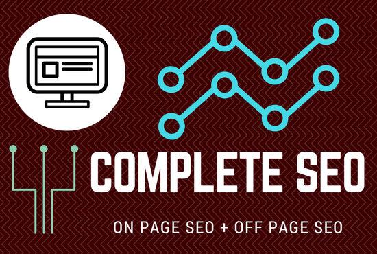 Complete Seo Of Your Site For 1st Page Ranking On Goo...