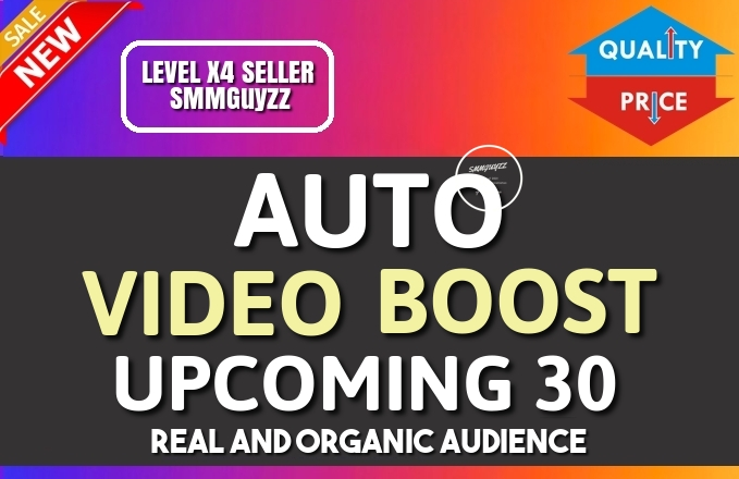 Get Real Automatic Social Video BOOST To Each Of Your...