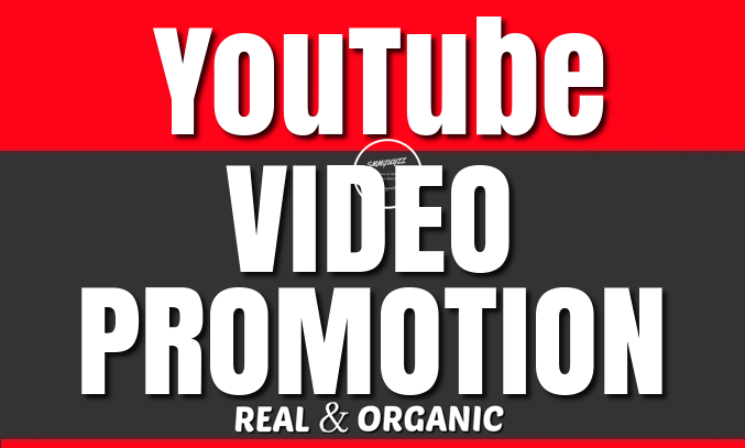YouTube Video Real and Organic Promotion to Boost you...