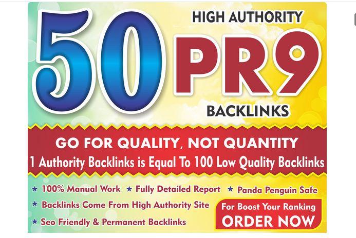 Manually Create TOP 50 DA60+ HQ Profile Backlinks to ...