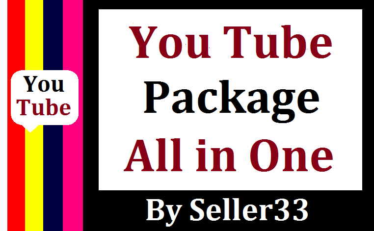 YouTube Promotion Package All In One Service Instantl...